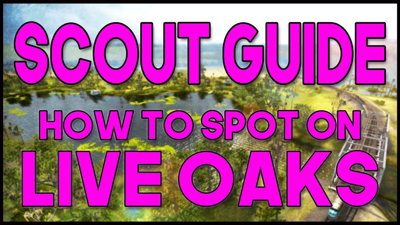 World of Tanks // Scout Guide // How to Spot on Live Oaks