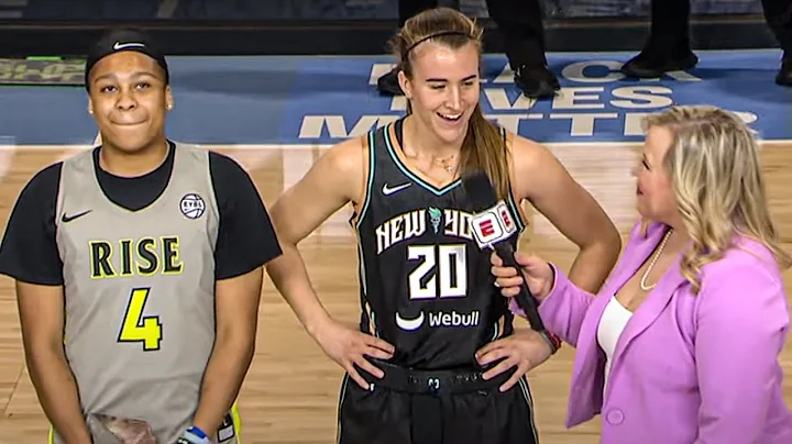 NC State commit Zoe Brooks wins 2022 WNBA Skills Challenge with Sabrina Ionescu