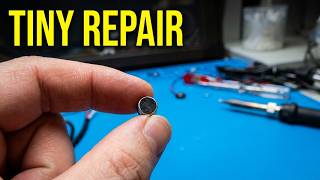 Fix Microphone Noise! Ripped Copper Pad Repair｜Copper Foil Repair &amp; Reassembly｜No Talking [CC Sub]
