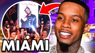 Tory Lanez Saturday Night Out In MIAMI