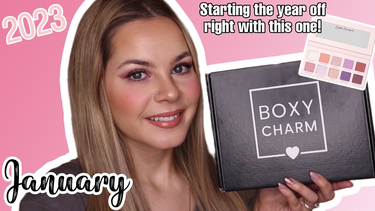 JANUARY 2023 BOXYCHARM BASE UNBOXING & TRY ON!