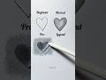 How to draw a heart❤️😱#art #drawing #tutorial #shorts #youtubeshorts