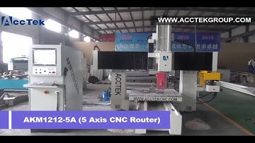 5 axis cnc router wood carving 3d EPS processing center
