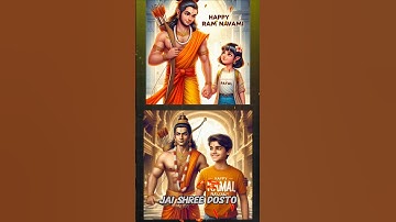 Ram Navami Ai Photo Editing | Ramnavami ai photo generate | Bing Image Creator  #ramnavami #shorts