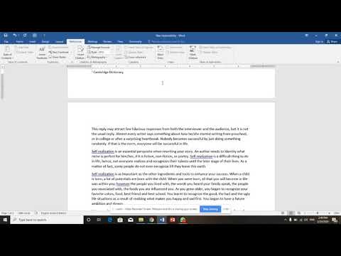 How to Insert Endnotes and Footnotes to your Manuscript
