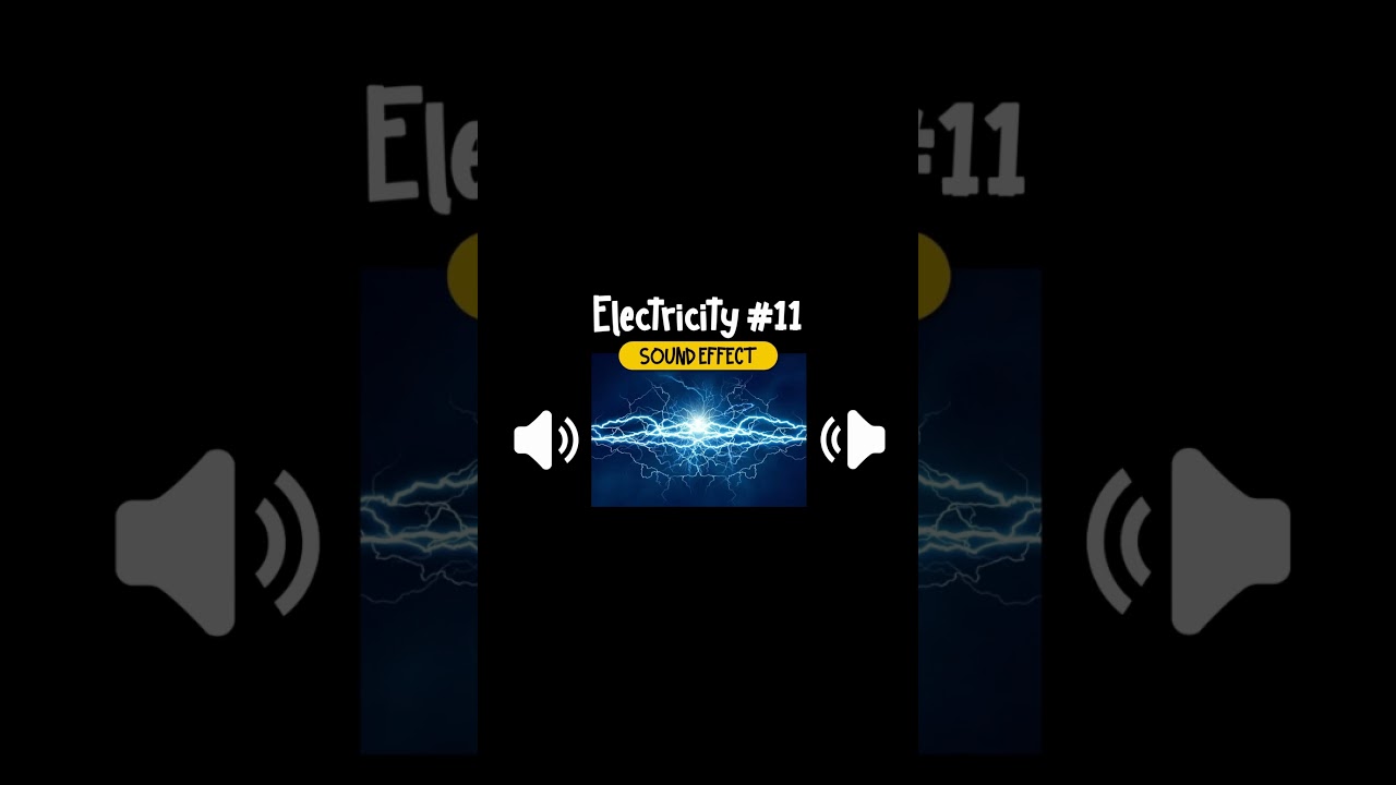 Guarda Electricity #11 Sound Effect (High Quality) su YouTube Guarda Electricity #11 Sound Effect (High Quality) su YouTube