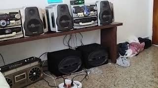 sharp old stereo sharp wf 1100