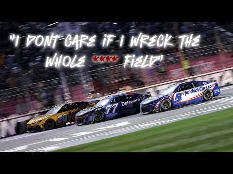 'I don't care if I wreck the whole [expletive] field' | NASCAR RADIOACTIVE from Atlanta