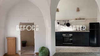1 year SELF RENOVATING a house in ITALY, Puglia