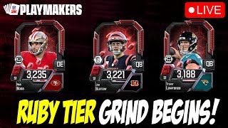 Celebrity 🔴 LIVE STREAM - New Ruby Tier Launch Grind  🏈  NFL 2k Playmakers Net Worth