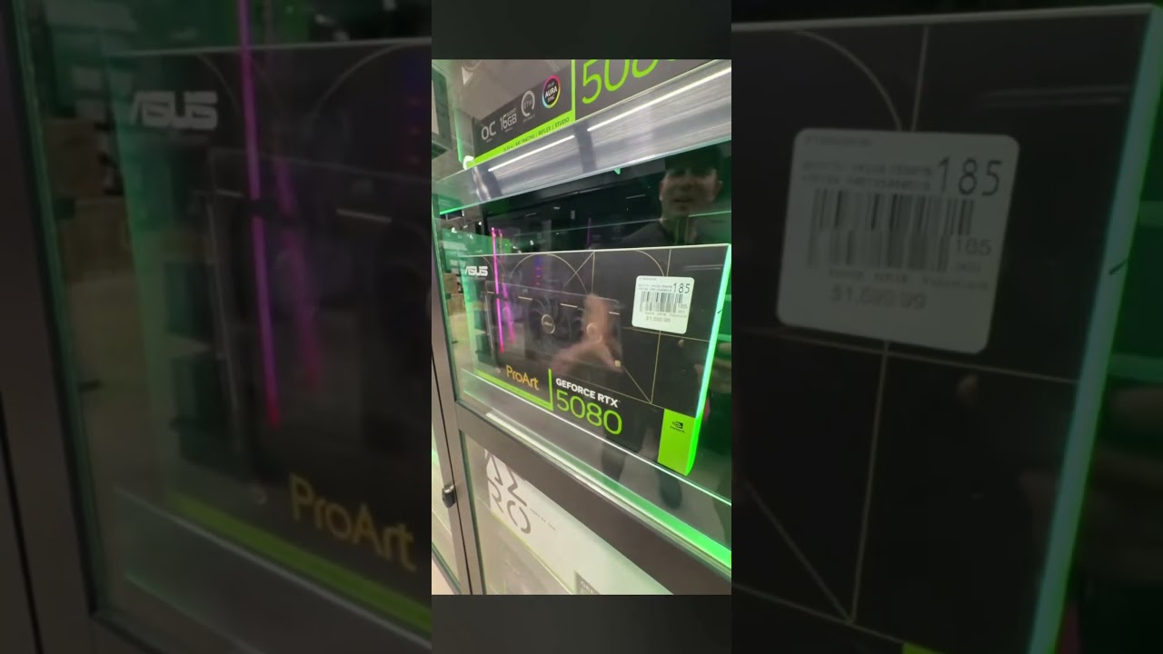 ASUS Nvidia RTX 5080 GPU's pricing in the wild #pcgaming #gaming