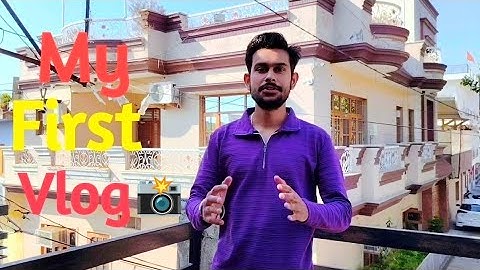 My First Vlog Ever! FIRST VLOG VIRAL Hoga? My YouTube Journey Begins! 🚀 | Rohit Dhiman
