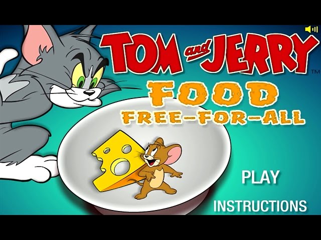 Tom and Jerry: FOOD FREE-FOR-ALL (Cartoon Network Games) - YouTube