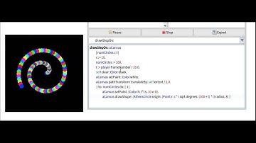Graphics live coding with Athens and Pharo