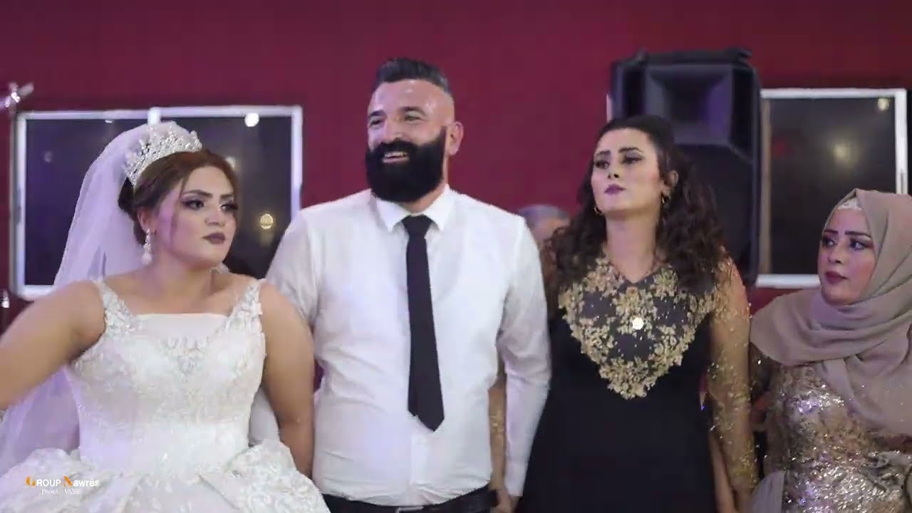 #اعراس عامودا . حسين ❤ بشرى . تصوير كروب نورس مزكين ملالي ابو نورس عامودا رقص كردي محمد كاكلو 2023