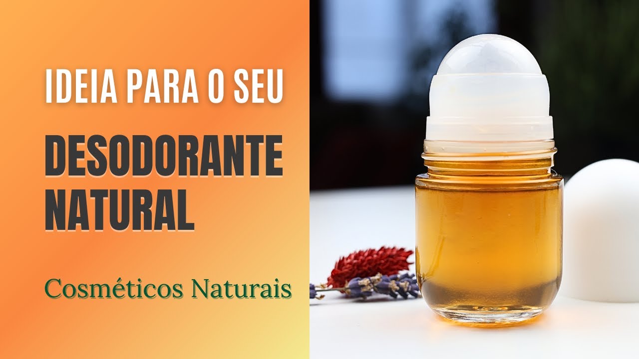 Como Fazer DESODORANTE HERBAL em GEL na Sua Casa | Herbalos Natural
