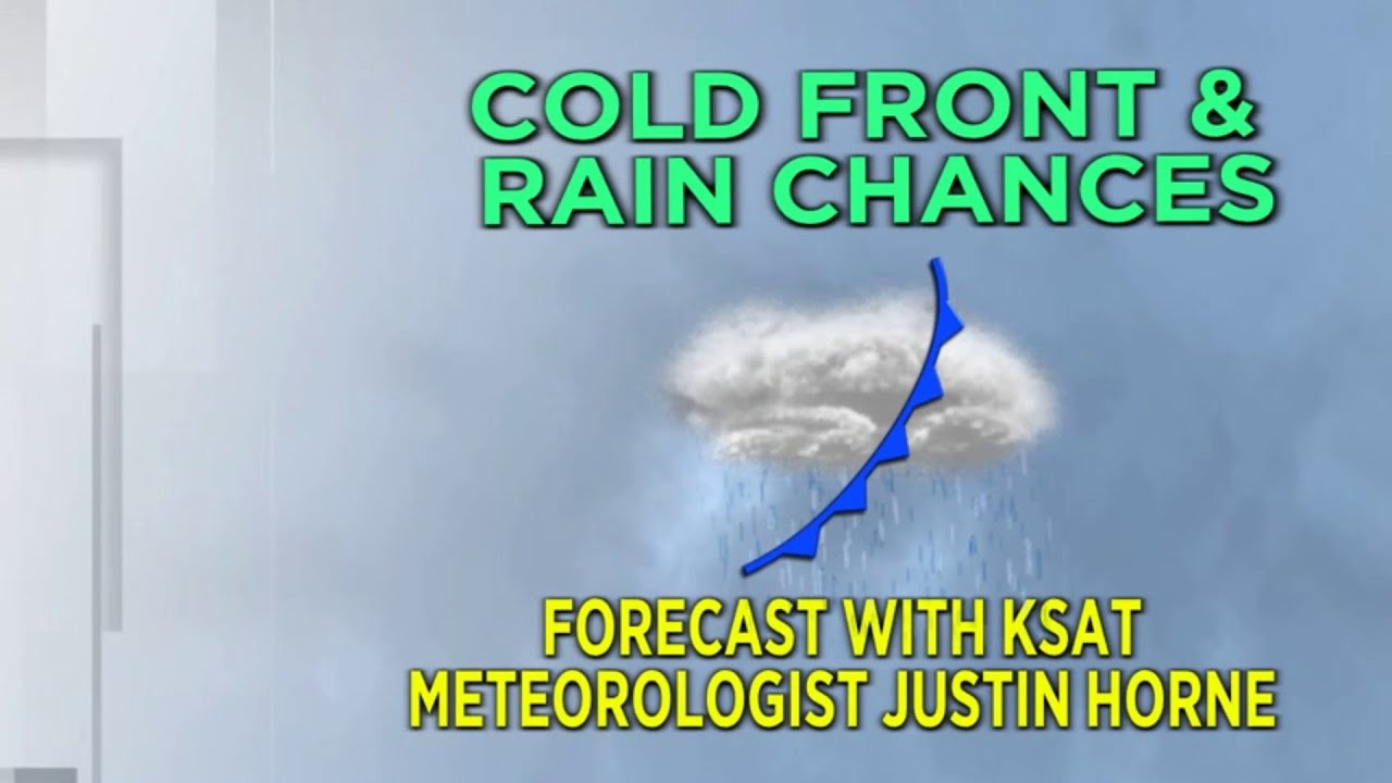 Watching a cold front that'll bring a few showers and storms this ...