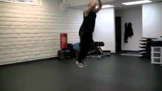 Push Up Rotate to Burpee