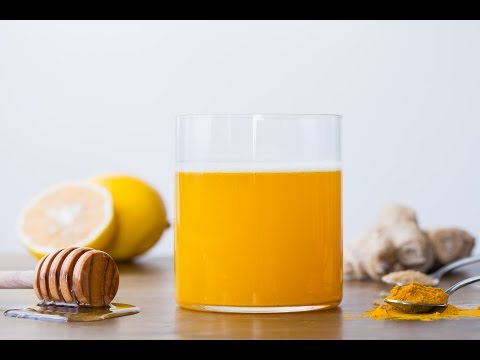 anti-inflammatory-turmeric-tonic-with-lemon,-raw-honey-&-ginger