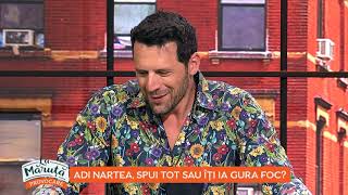 Adrian Nartea, spui tot sau îți ia gura foc? Cum s-a descurcat actorul din VLAD la provocare