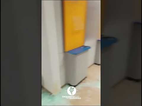 Usando reféns e fortemente armados, criminosos explodem dois bancos em Fortaleza dos Nogueiras