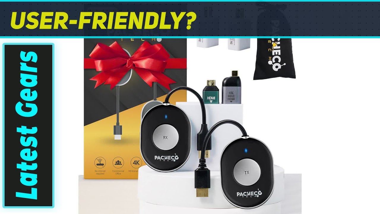 Pacheco Tech 4K Wireless HDMI: The Ultimate Streaming Upgrade!