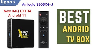 Best Smart TV Box | Newest Ugoos X4Q Extra Smart TV Box Review