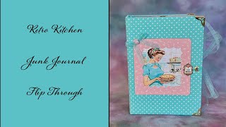Retro Kitchen Junk Journal Flip Through (SOLD)