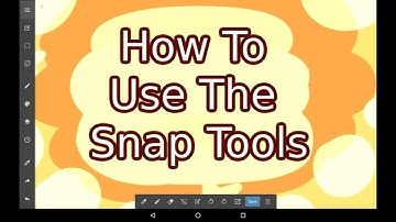 How To Use The Snap Tools - Medibang Paint !!