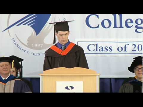 Olin College Commencement 2010: Welcome, Greetings