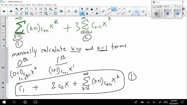 Combining Power Series (Summations) - Made Easy