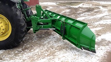 John Deere Snow Plow by Melecio Attachments