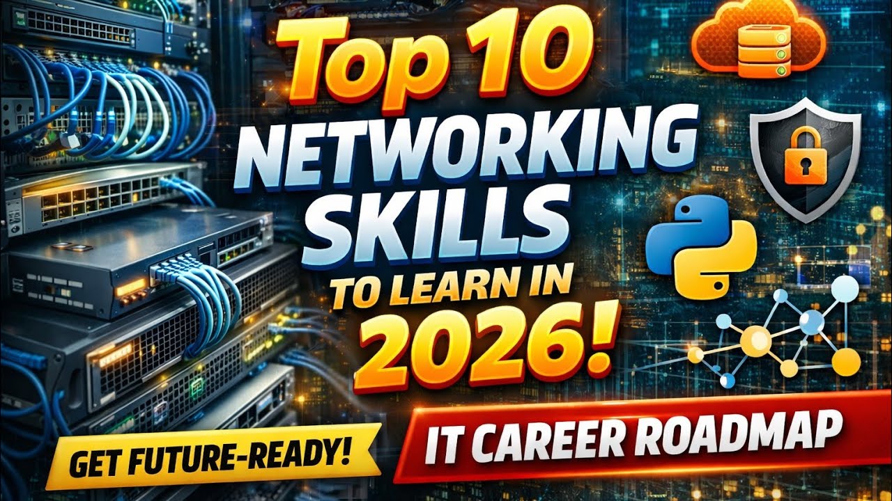 Top 10 Networking Skills to Learn in 2026 | Complete Career Roadmap for ...