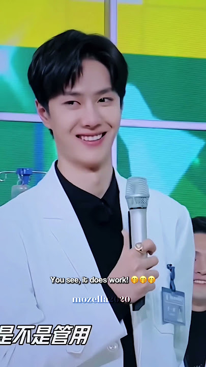I would do the same 🤣🥰😘 #wangyibo #daydayup