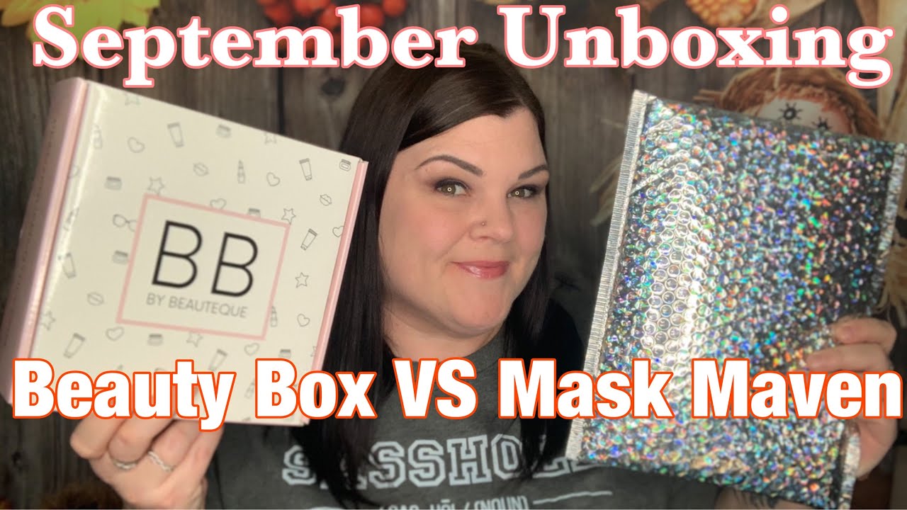 Beauteque Monthly Beauty Box VS Mask Maven August Unboxing