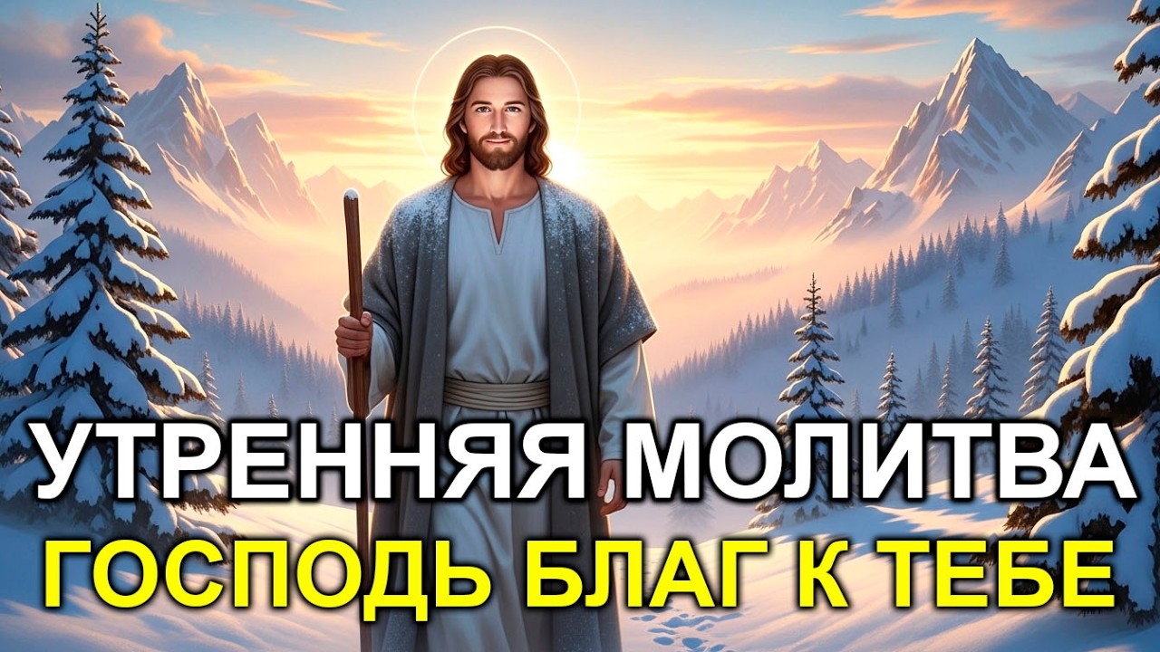 УТРЕННЯЯ МОЛИТВА Перестань бояться наказания! Бог хочет благословить тебя ПРЯМО СЕЙЧАС