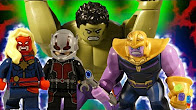 LEGO AVENGERS INFINITY WAR THE MOVIE - TRAILER 2 - MARVEL STOP MOTION