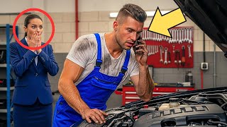 PADRE SOLTERO Y MECÁNICO CONTESTÓ UNA LLAMADA EN ALEMÁN... Y LA CEO PIDIÓ QUE NO SE FUERA, ENTONCES.