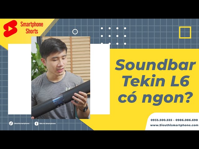 Loa Tekin L6 liệu có xứng là quà tặng kèm? #shorts | Siêu thị Smartphone