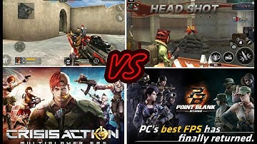 Point Blank Strike VS Crisis Action