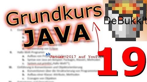 JAVA Grundkurs #19 - Netzwerkanwendungen [Tutorial]