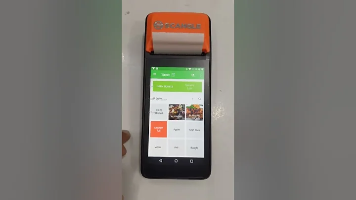 HANDY TOUCH POS BILLING MACHINE  - SCANGLE