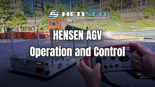 HENSEN AGV Operation & Driving Guide | Automated Guided Vehicle Controls & Functions