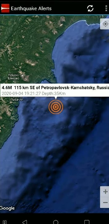 Earthquake petropavlovsk kamchatsky