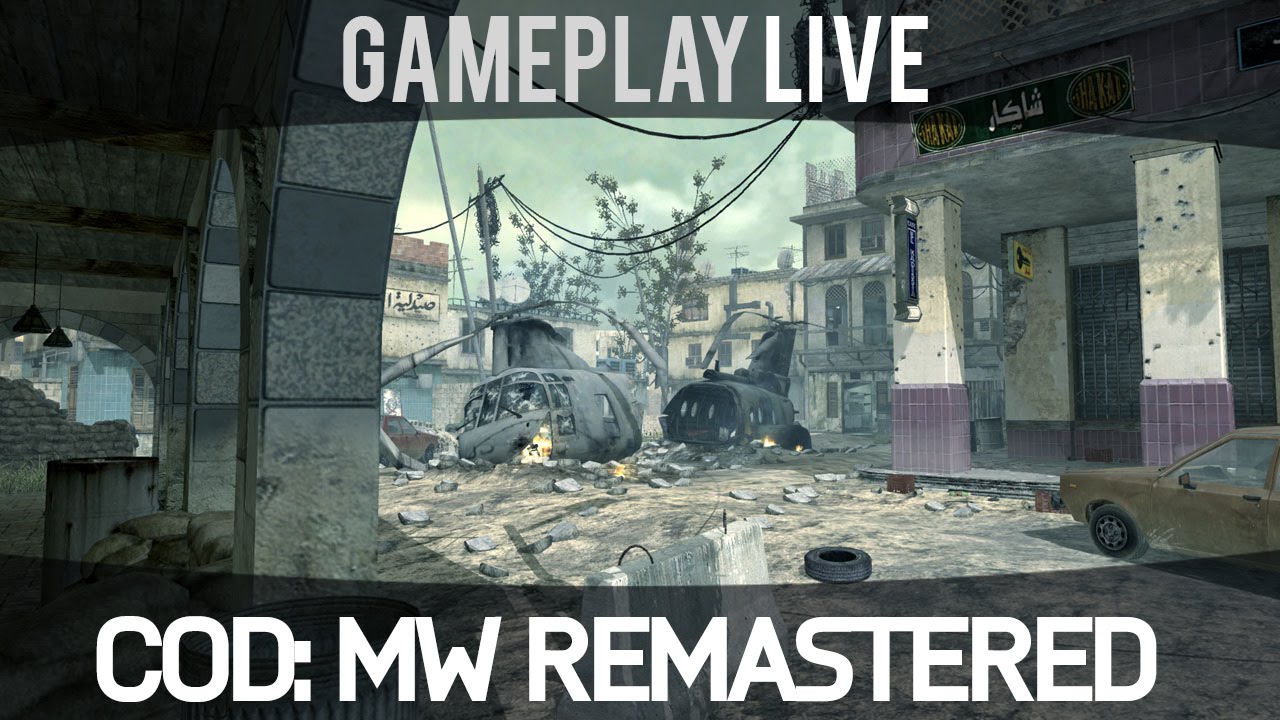 Call of Duty Modern Warfare Remastered (Team Deathmatch - Crash) - Gameplay