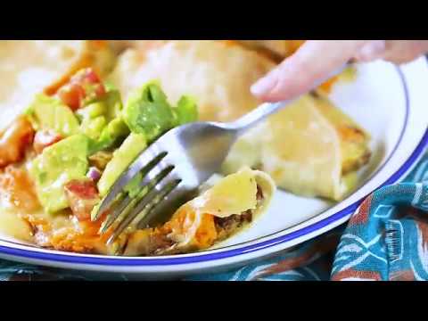 Crispy Baked Black Bean Sweet Potato Tacos YouTube