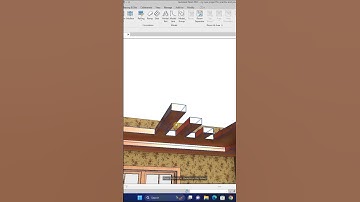 How to design modern ceiling in Revit #subscribe #viral #foryou #revit