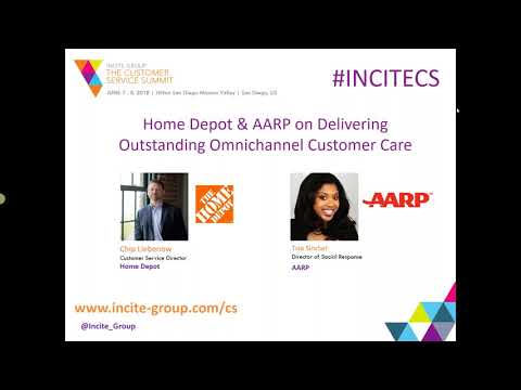 Webinar Home Depot and AARP on Delivering Outstanding Omnichannel Customer Care & Experiences