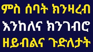 ምስ ሰባት ክንዛራረብ ኮለና ከነተግብረን ዘለና 6 ኣገደስቲ ነጥብታት (ዝበለጸ ትግርኛ ሞትቨሽን,best tigrigna Motivation) #lbonamedia