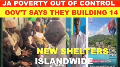 JAMAICA POVERTY OUT OF CONTROL,HOMELESS PEOPLE LIKE SAN ,GOV